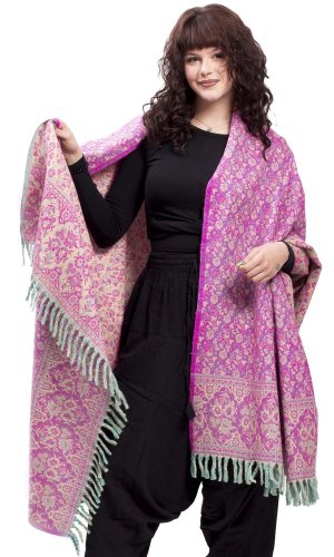 Šál GARAM ružový III.