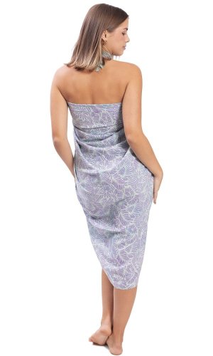 Sarong BALI BATIK liliowy II.