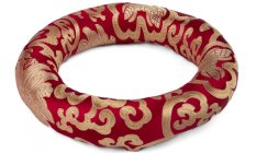 Vankúšik pod tibetskú misu ø 18 cm červený (vhodný na misu s priemerom cca 25 cm a viac)