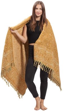 Šála GARAM okrová III.