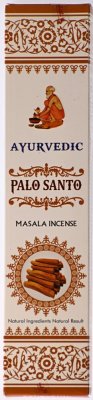 Kadzidełka zapachowe Ayurvedic PALO SANTO