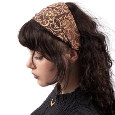 Čelenka BALI BATIK hnědá V.