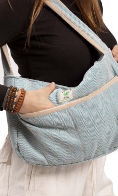 Kabelka DHARA modrá III.