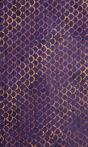 Sarong BALI BATIK fioletowy X.