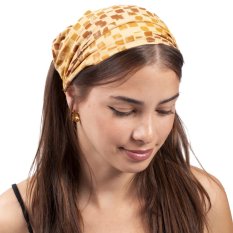 Čelenka BALI BATIK žlutá VII.