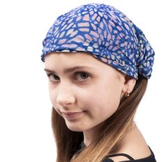 Čelenka BALI BATIK tmavě modrá VI.