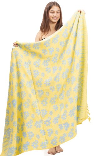 Sarong BALI BATIK zelený V.