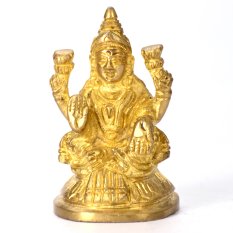 Kovová socha LAKŠMI ↑ 7,5 cm