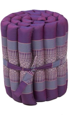 Futon rolovací / šírka 40 cm / fialový