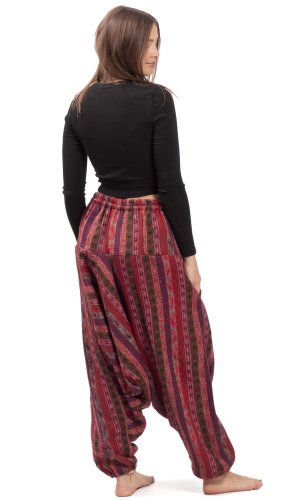 Ciepłe szarawary / Spodnie haremki NIRVA IV.