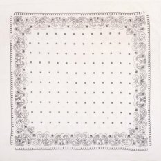 BANDANA REKHA šátek bílý I.