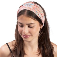 Čelenka BALI BATIK svetlo oranžová II.