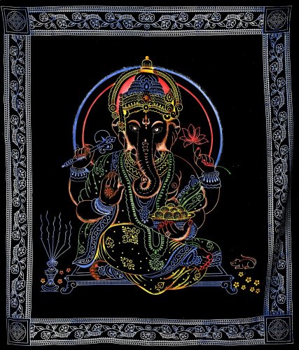 Mandala velká Ganesha frame