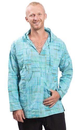 Koszula KAPURI niebieski I. - Rozmiar: M