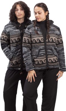 Kurtka dzianinowa HIMALAYAN szaro-brązowy I.