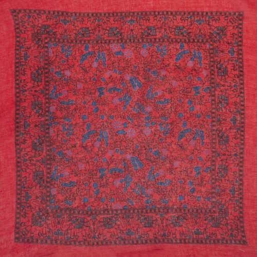 BANDANA GAJRAJ chusta czerwona I.