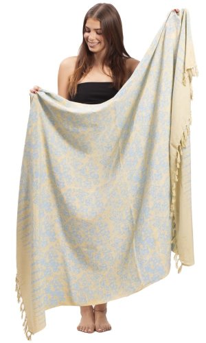 Sarong BALI BATIK jasnozielony XI.