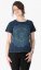 Dámske tričko s krátkym rukávom MANDALA modré - Veľkosť: XL