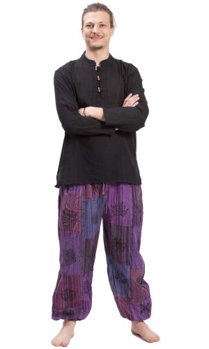 Spodnie CHITRA fioletowe