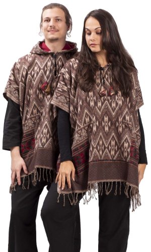 Pončo RIVAN hnědé II.