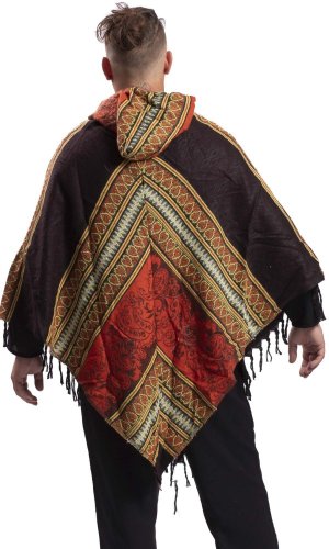 Pončo ROSHANE oranžové II.