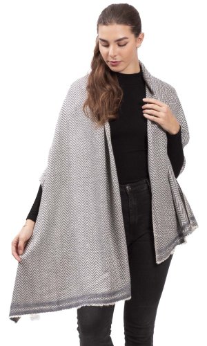 Pashmina TARA / šedá