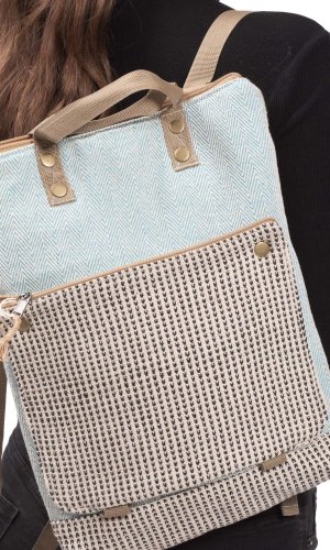 Batoh SAGAR modro -černý IV