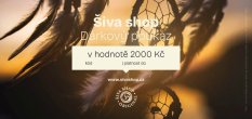 Dárkový poukaz / 2000 Kč