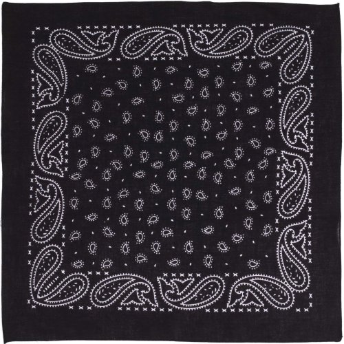 BANDANA šatka čierna