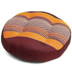 Okrągła poduszka do medytacji FUTON pomarańczowa