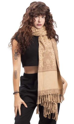 Šála GARAM béžová II.