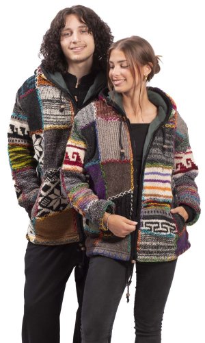 Kurtka dzianinowa HIMALAYAN multicolor - Rozmiar: XL