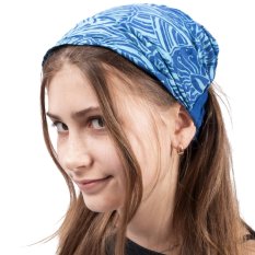 Čelenka BALI BATIK tmavě modrá IX.