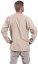 Košile Nepál / ETNO KURTA tmavě béžová BOHO