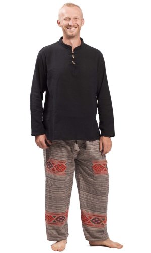 Ciepłe spodnie BIHAR FREE beżowe