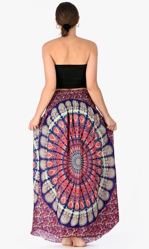 Długa spódnica / suknia Mandala multi