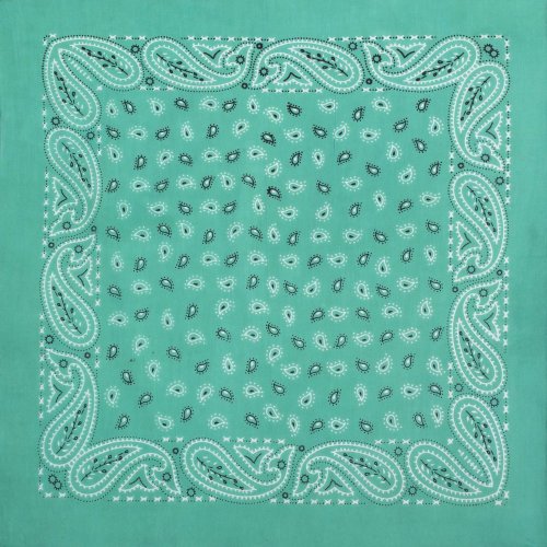 BANDANA šátek zelený IV.
