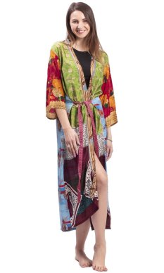 Długie KIMONO multicolor X.