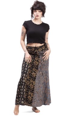 Spódnice typu sarong czarna