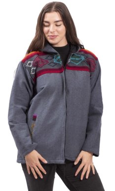 Teplá bunda VIKRAM šedá IX.