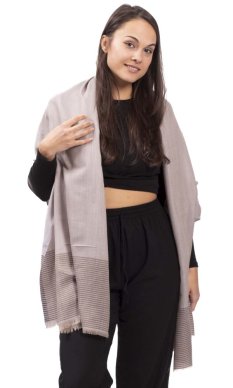 Pashmina NILAM / šedá