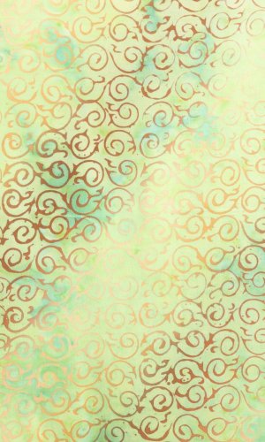 Sarong BALI BATIK zelený X.