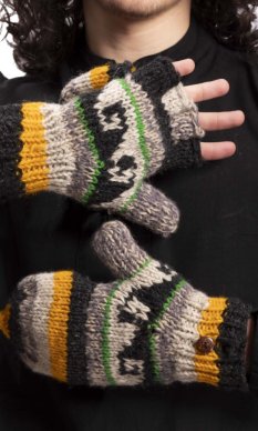 Vlněné převlékací rukavice XXIII.