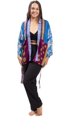 Krátké KIMONO multicolor XV.