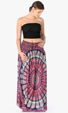 Dlouhá sukně / šaty Mandala multi