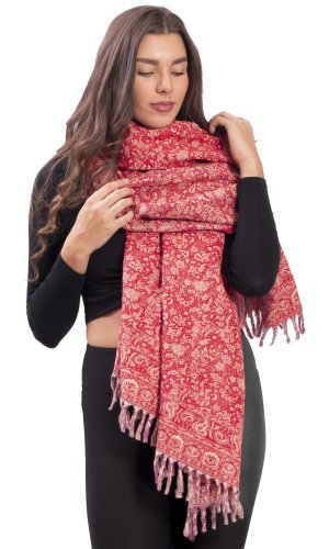 Šála GARAM červená I.