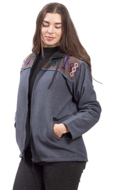 Teplá bunda VIKRAM šedá XI.