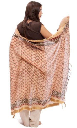 Sarong / šátek JALA / bordó ornament III.