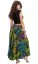 Długa spódnica THAI SPIRAL zielona