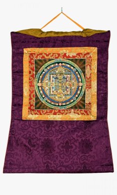 Maľovaný obraz THANGKA 51x72 cm